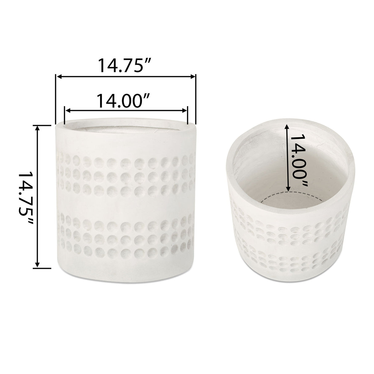 Elegant Design Cube Planter