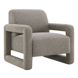 Glenda - Accent Chair - Gray Chenille