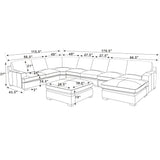 Large Seating Modular Sectional