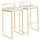 Fuji - Contemporary / Glam & Quality Construction Barstool