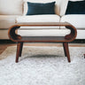 Solid Wood Open Coffee Table