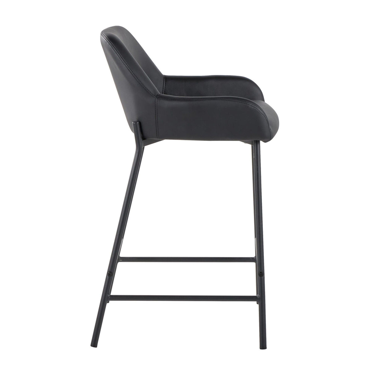 Daniella - Fixed-Height Counter Stool (Set of 2)