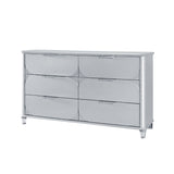 Laura - Dresser With Spacious Drawers - Silver