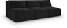 Shaggy - 3 Seat Modular Armless Sofa