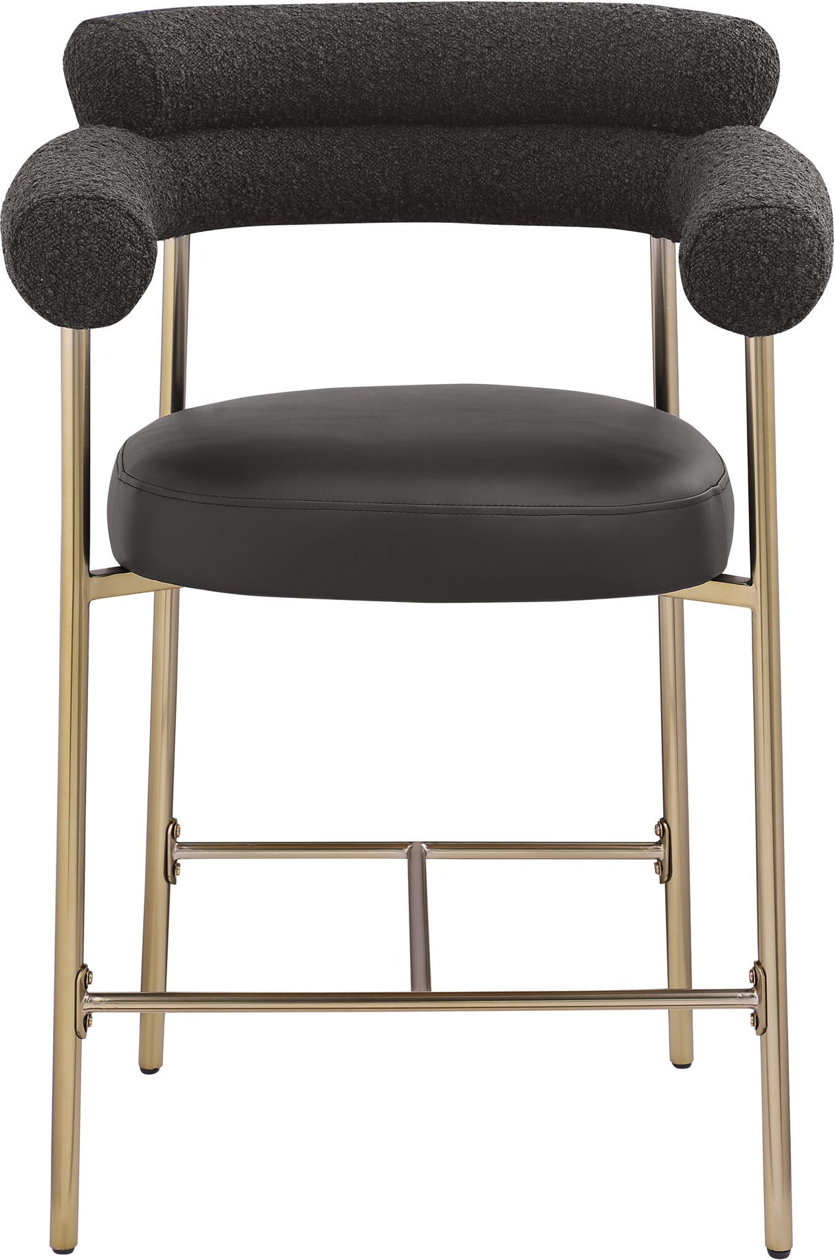 Blake - Counter Stool With Bronze Legs (Set of 2)