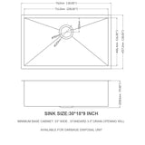 Undermount Stainless Steel Kitchen Sink, Deep Single Bowl Basin