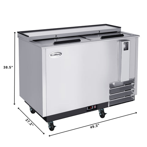 50 in. Commercial Bottle Cooler in Stainless-Steel with Built-In Opener, ETL Listed, 14 cu. ft. (KM-BOC50-SS) No rating value Same page link.   (0) Write a review