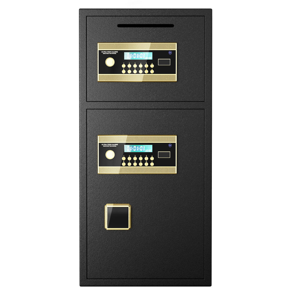 Large Double Door Coin Operated Safe, Digital Security Safe With Fireproof And Waterproof Bag