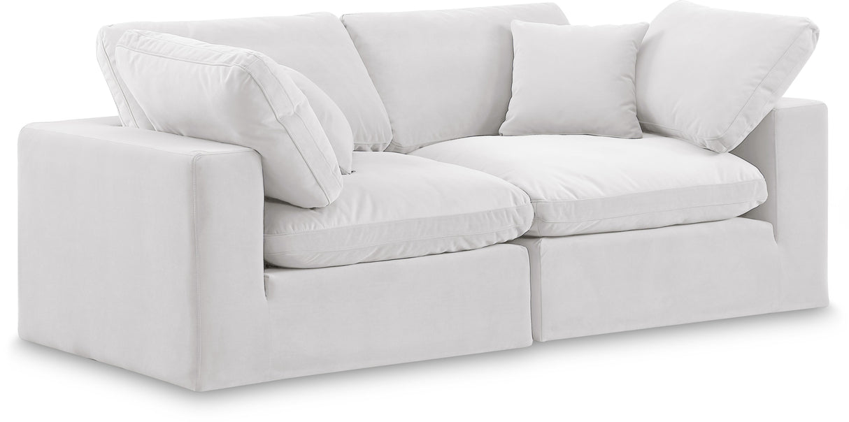 Comfy - Velvet Modular Sofa 2 Seats