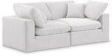 Comfy - Velvet Modular Sofa 2 Seats