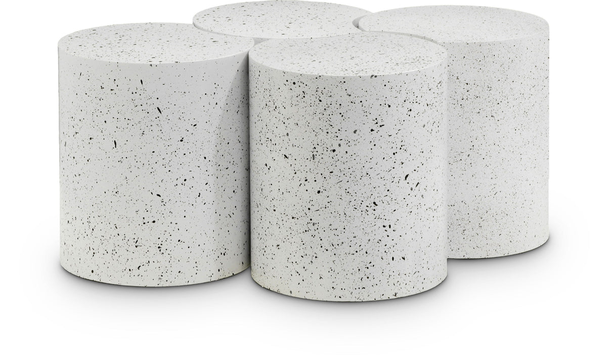 Dimple - 4 Piece Modular Coffee Table - Terazzo Finish