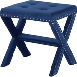 Upholstered Accent Bench With Nailhead Trim