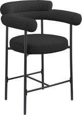Blake - Counter Stool With Black Base (Set of 2)