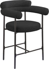 Blake - Counter Stool With Black Base (Set of 2)