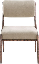 Bastille - Upholstered Dining Side Chair (Set of 2) - Bronze Frame