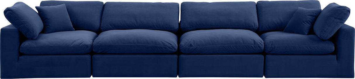 Comfy - Velvet Modular Sofa 4 Seats