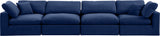 Comfy - Velvet Modular Sofa 4 Seats