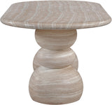 Navo - Indoor/Outdoor Dining Table - Travertine