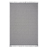 Guros - 6' X 9' Geometric Indoor / Outdoor Area Rug - White