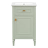 Bathroom Vanity With Sink, Adjustable Shelf, Tilt-Out Drawer