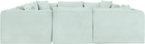 Shaggy - 8 Piece Modular U-Shaped Sectional