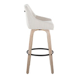 Hannah - 30" Fixed-Height Barstool With Swivel (Set of 2)