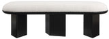 Wilshire - Bench With Black Base