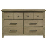Hazlewood - 6-Drawer Bedroom Dresser Cabinet