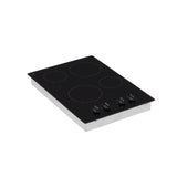 GE JP3030DWBB electric cooktop — detail view