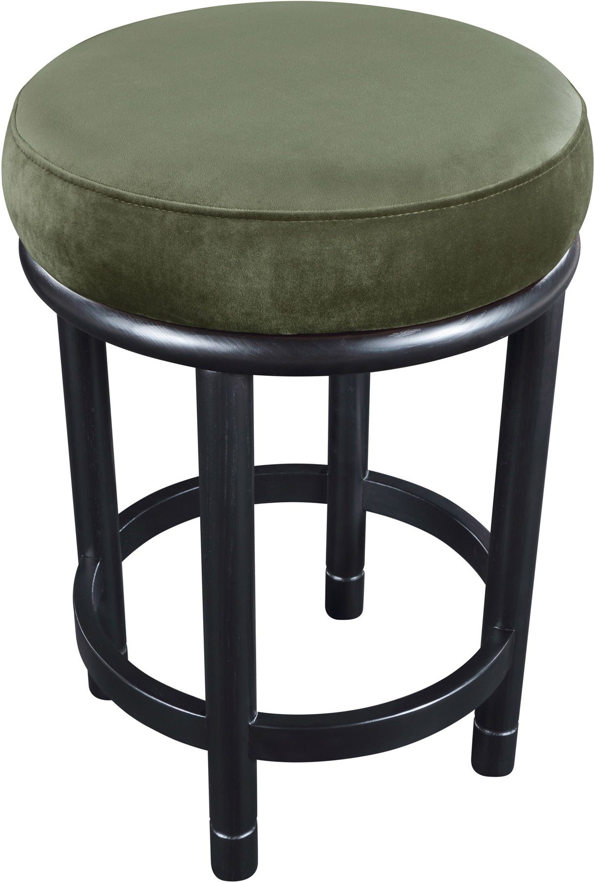 Monette - Counter Stool With Black Base