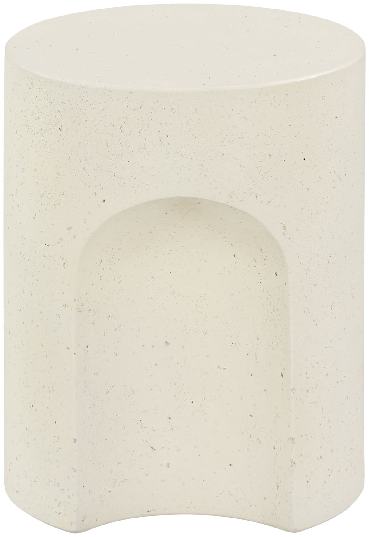 Olira - Concrete And Fiberglass Indoor / Outdoor End Table
