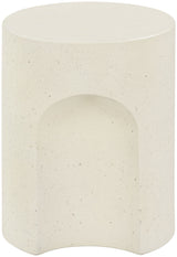 Olira - Concrete And Fiberglass Indoor / Outdoor End Table