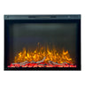 Built In Electric Fireplace With LED Flame Effects