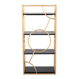 Constellation - Contemporary Bookcase With Four Shelves