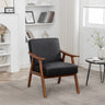 Accent Chair, Classic Mid Century Modern For Extra Seating