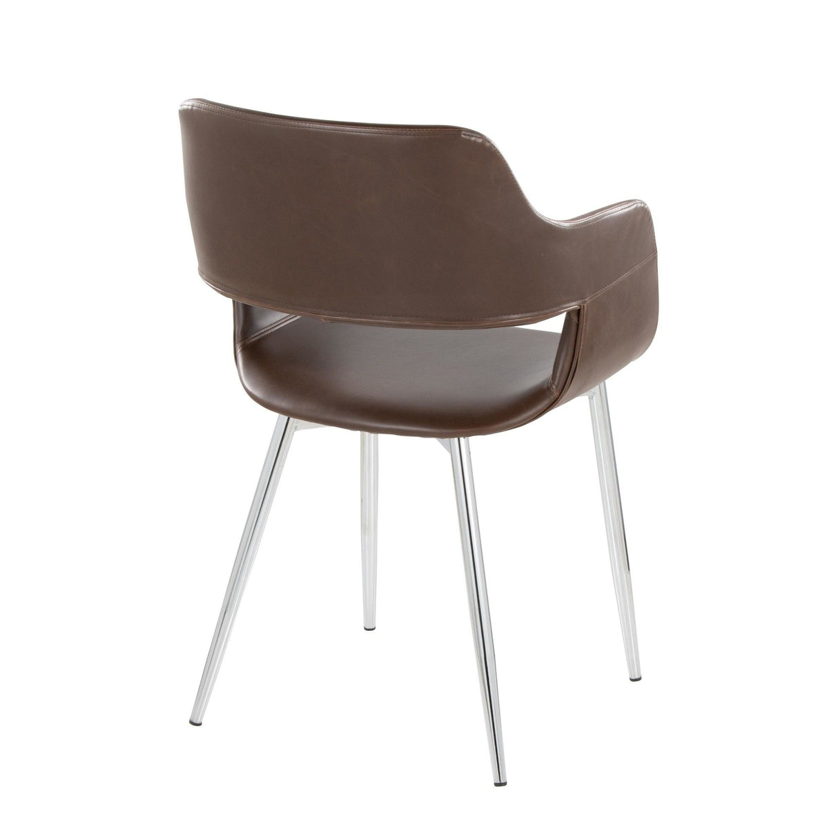 Margarite - Dining / Accent Chair - Chrome Metal (Set of 2)