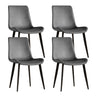 Modern Dining Chairs Ergonomic Design For Kitchen (Set of 4)