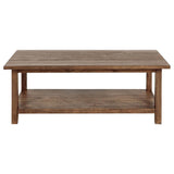 Payne - Wood Coffee Table with Shelf