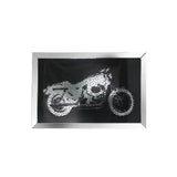 Nevina - Wall Art - Mirrored & Faux Crystal Motor