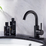 Modern Bathroom Faucet Single Hole Single Handle