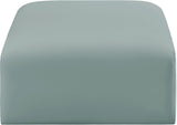 Arc - Faux Leather Ottoman