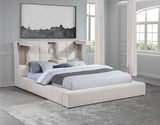 Dreux - Upholstered Panel Platform Bed