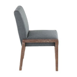 Carmen - Contemporary Chair (Set of 2) - White Washed Wood