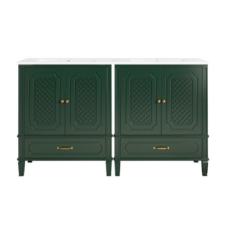 Bathroom Vanity With Sink, Soft Closing Door, Multi Functional Storage