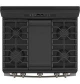 GE(R) 30" Free-Standing Gas Convection Range with No Preheat Air Fry - (JGB735FPDS)