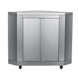 26 in. Stainless-Steel Corner Cabinet for Outdoor Kitchen (KM-OKS-CCAB)
