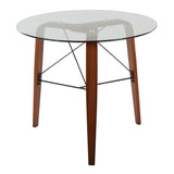 Trilogy - Round Dinette Table - Dark Brown