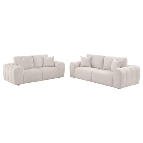 Burnett - Chenille Upholstered Sofa Set