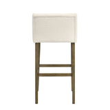 Fauna - Modern Transitional Wood Bar Height Kitchen Bar Stool
