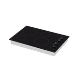 GE JP3030DWBB electric cooktop — indicator lights